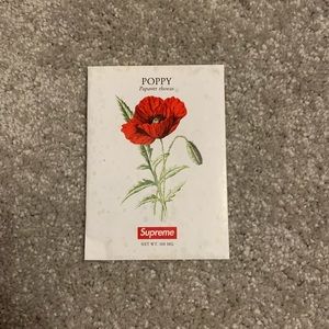 Supreme poppy seeds